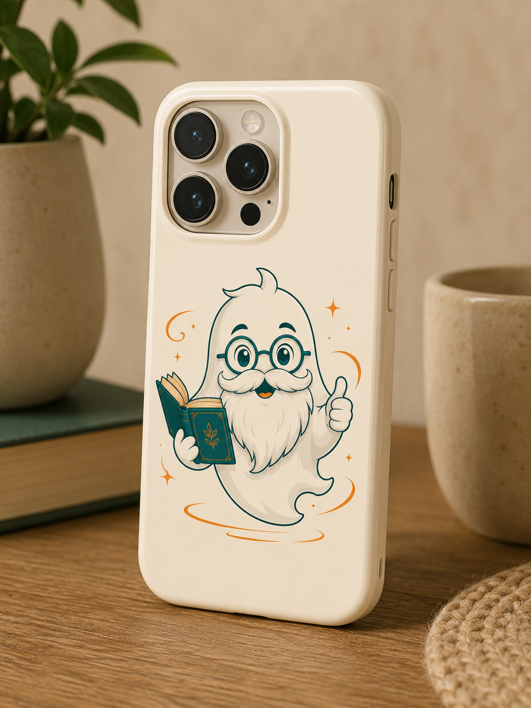 Phone case with the ReadCycle mascot